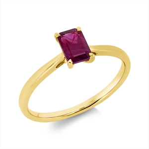 Ring 4er-Krappe 18 kt GG