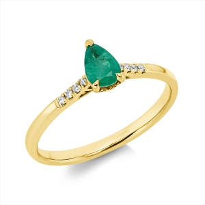 Ring 3er-Krappe 18 kt GG