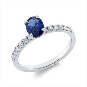 Ring 4er-Krappe 18 kt GG