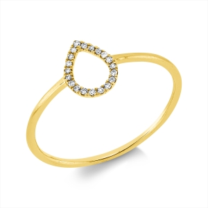 Ring 18 kt GG Tropfen