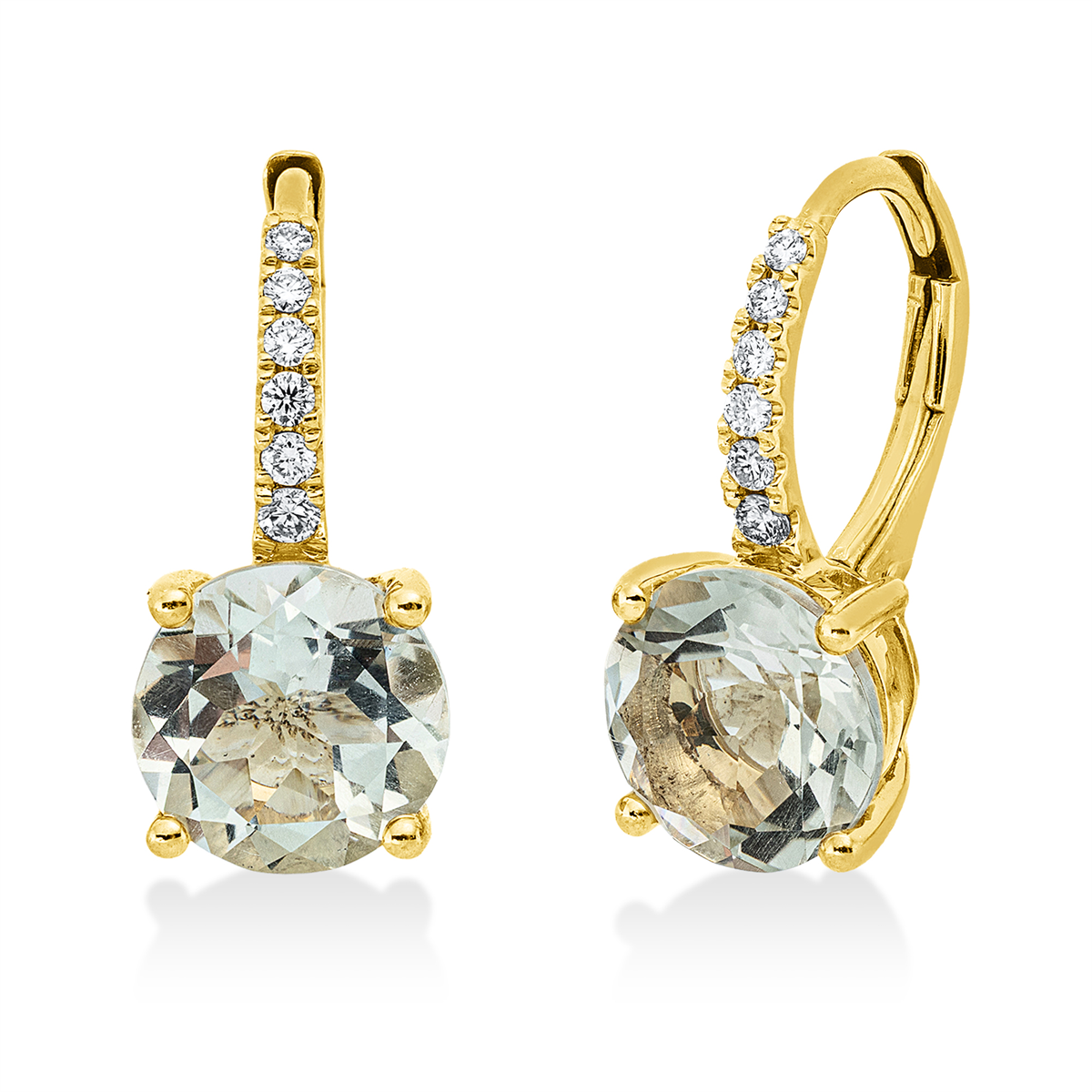 Ohrschmuck 4er-Krappe 18 kt GG