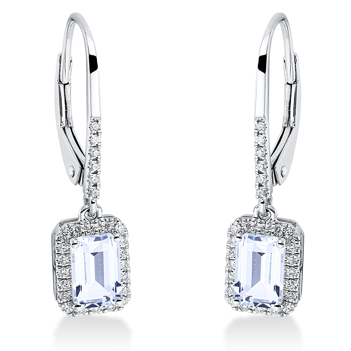 Ohrschmuck 4er-Krappe 18 kt WG