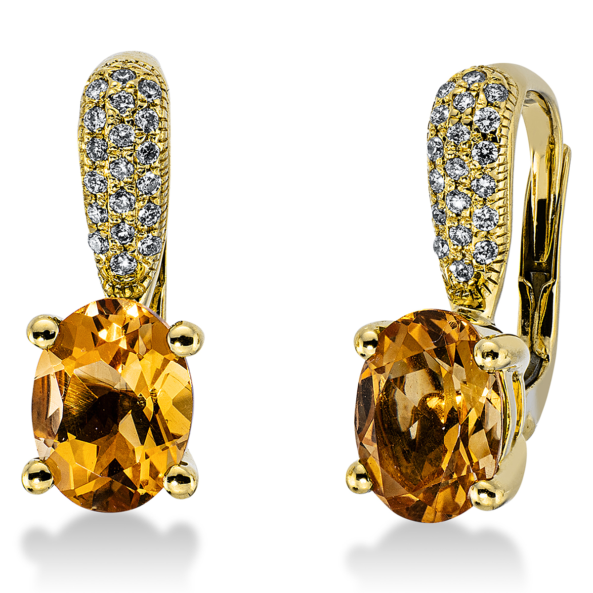 Ohrschmuck 4er-Krappe 18 kt GG