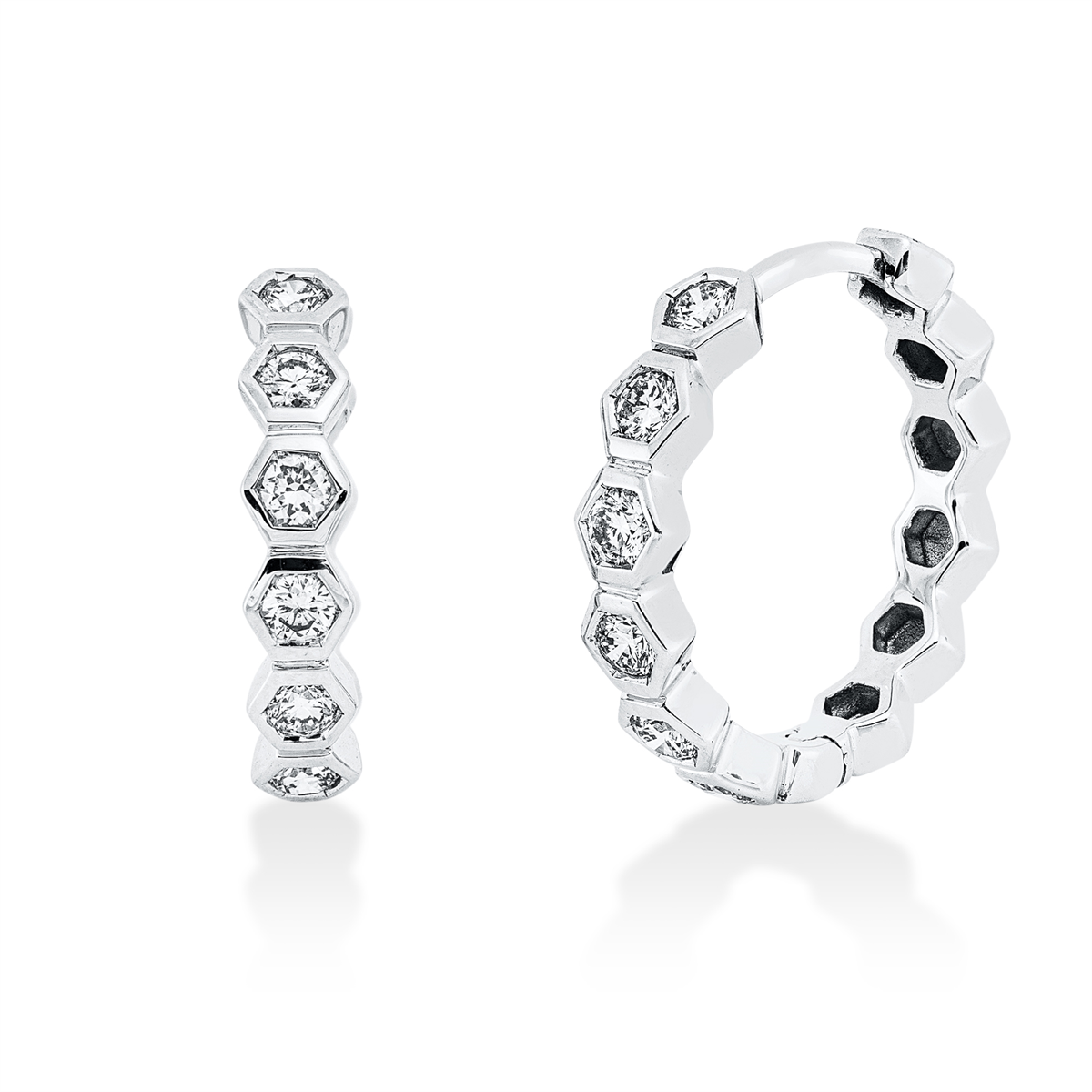 Creolen Zarge 18 kt WG