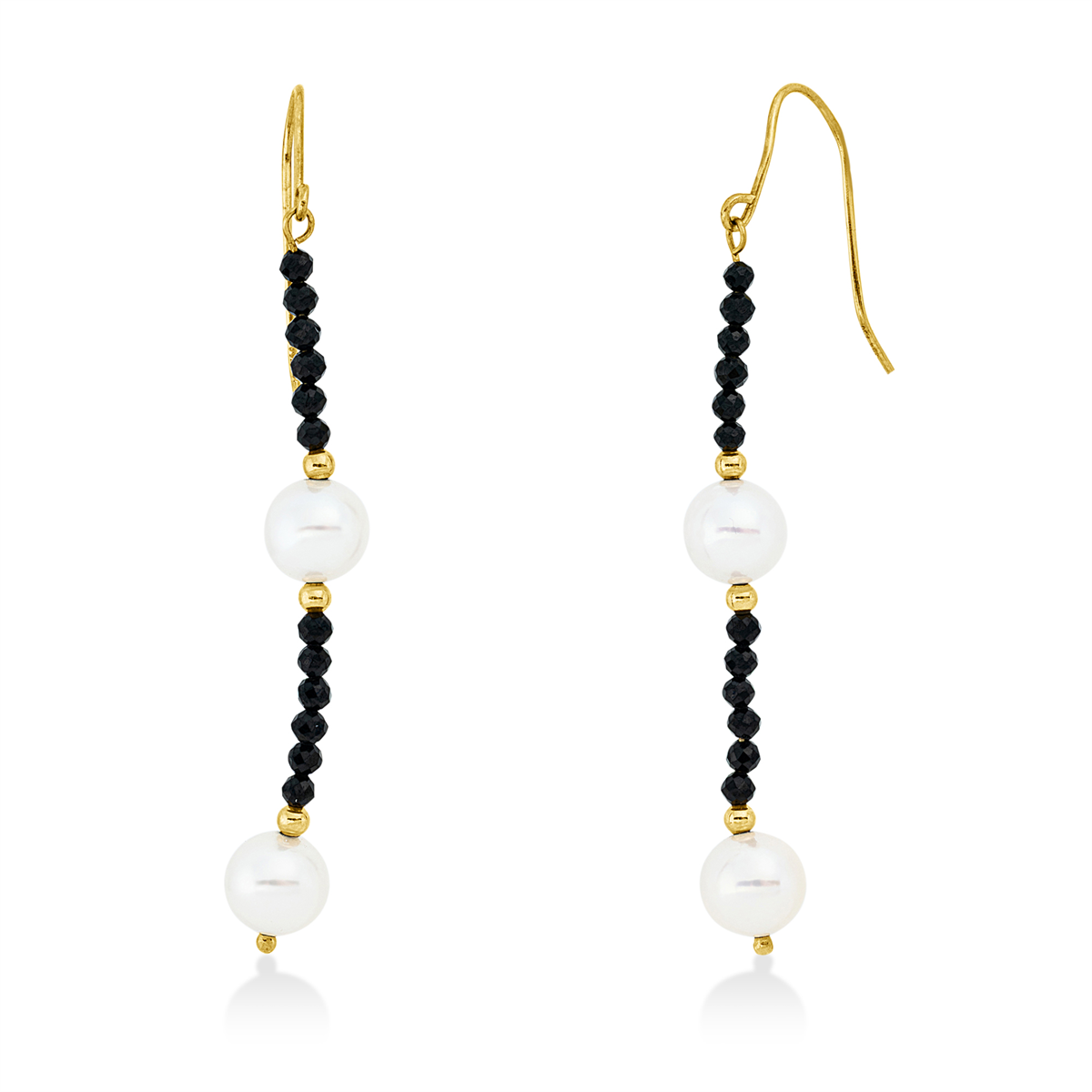 Ohrschmuck  18kt Gelbgold mit Farbstein