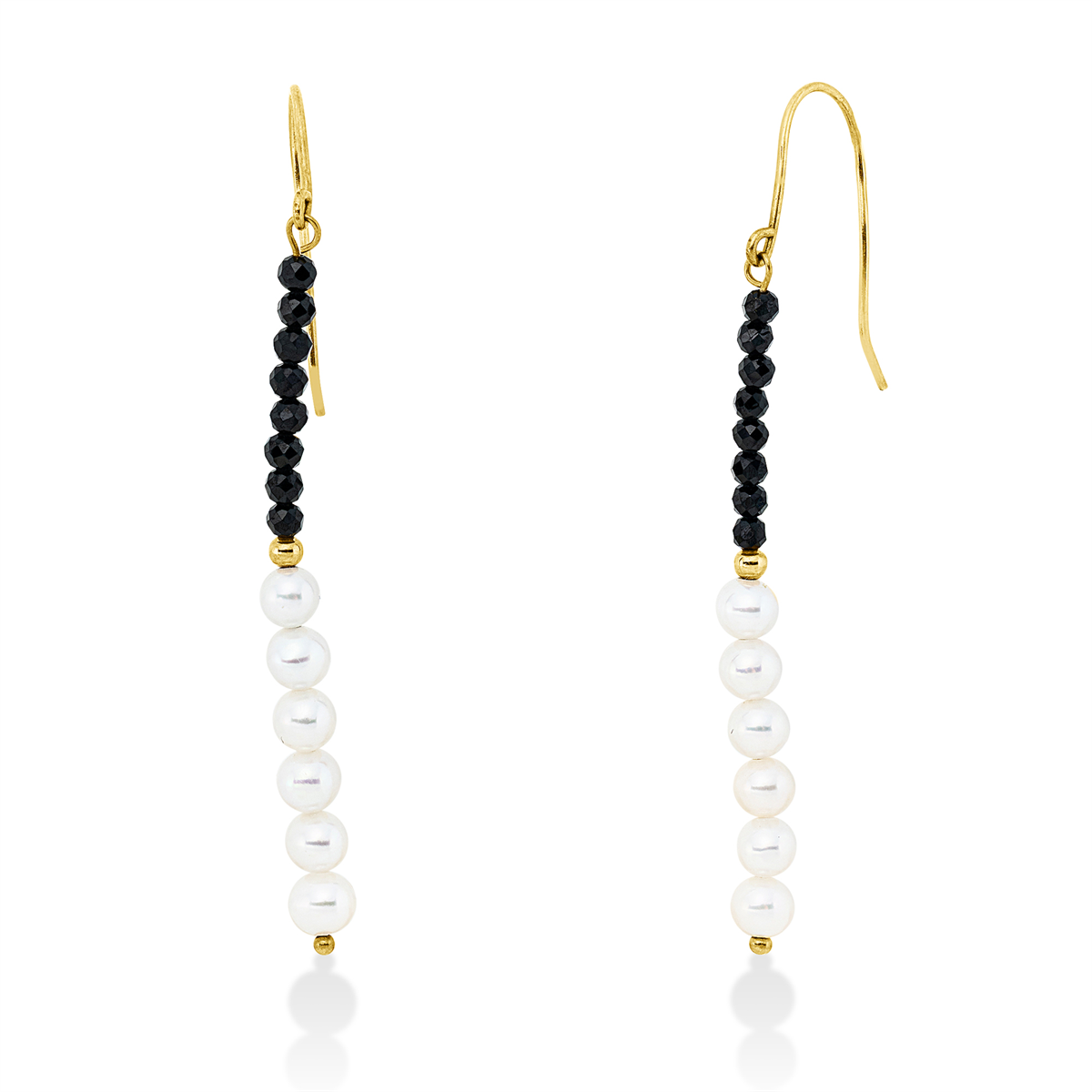 Ohrschmuck  18kt Gelbgold mit Farbstein