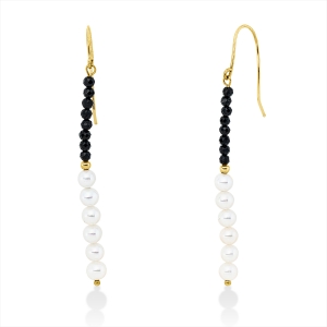 Ohrschmuck  18kt Gelbgold mit Farbstein