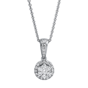 Anhänger 18 kt WG, mit Öse