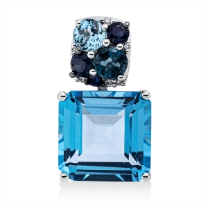 Anhänger 18 kt WG, mit Öse