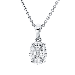 Anhänger 18 kt WG, mit Öse