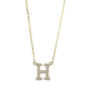 Collier 18 kt GG H