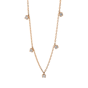 Collier 18 kt RG