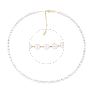 Collier  18kt Gelbgold mit ZÖ 40,6 cm mit 0,00ct Diamanten