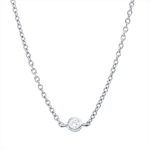 Collier Zarge 18 kt GG, mit ZÖ 42 cm, 43,5cm