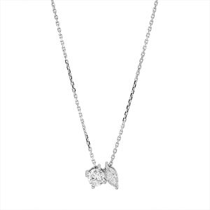 Collier 18 kt GG, mit ZÖ 42 cm