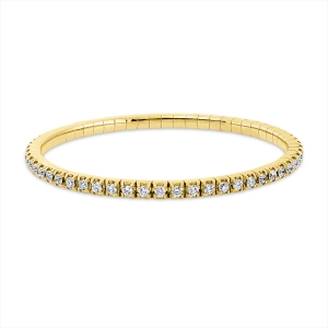 Armband 4er-Krappe 18 kt GG, Flex-Band, variabel