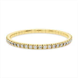 Armband 4er-Krappe 18 kt GG, Flex-Band, variabel