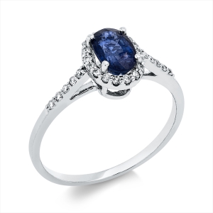 Ring 4er-Krappe 14 kt WG