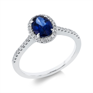 Ring 4er-Krappe 18 kt WG