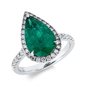 Ring 18 kt WG Tropfen