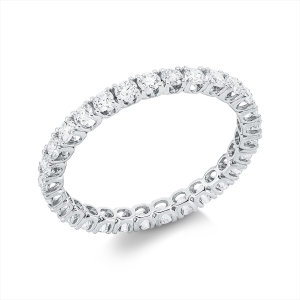 Infinity Memoire Ring  18kt Weißgold mit 1,00ct Diamanten
