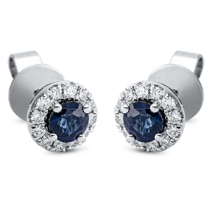 Ohrstecker 4er-Krappe 18 kt WG