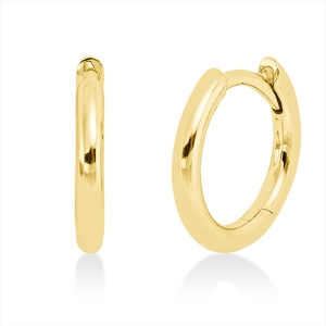 Creolen  18kt Gelbgold mit 0,00ct Diamanten
