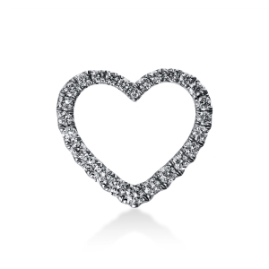 Anhänger 18 kt WG Herz