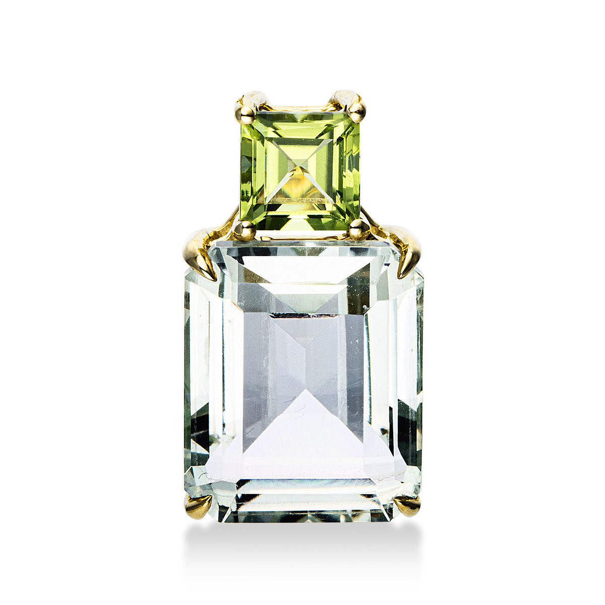 Anhänger 4er-Krappe 18 kt GG