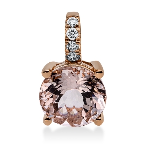 Anhänger 4er-Krappe 18 kt RG, mit Öse