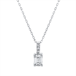 Anhänger 4er-Krappe 18 kt WG, mit Öse