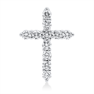 Anhänger 18 kt WG Kreuz