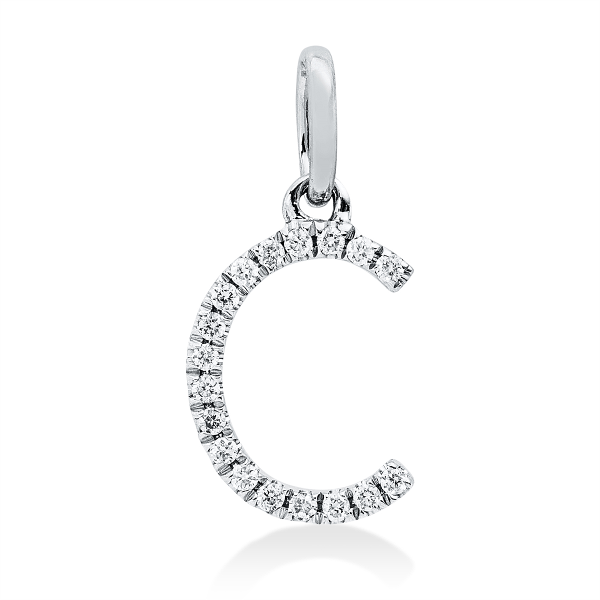 Anhänger 18 kt WG C, mit Öse