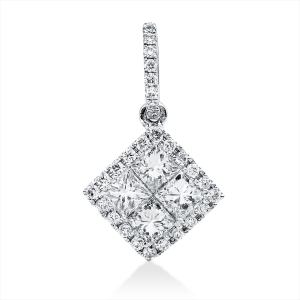 Anhänger 18 kt WG, mit Öse