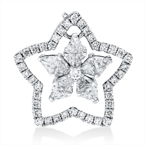 Anhänger 18 kt WG Stern