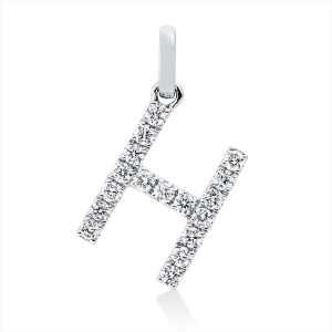 Anhänger 18 kt WG H