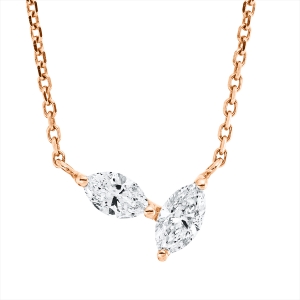 Collier 18 kt RG