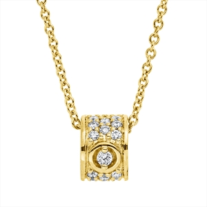 Collier 18 kt GG, mit ZÖ 41 cm + 39,5 cm