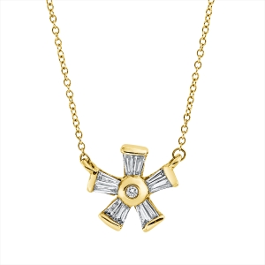 Collier 18 kt GG, mit ZÖ 40 cm