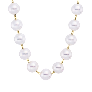 Collier  18kt Gelbgold mit ZÖ 40,6 cm mit 0,00ct Diamanten