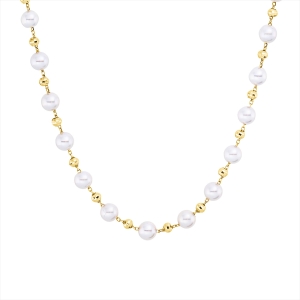 Collier  18kt Gelbgold mit ZÖ 40,6 cm mit 0,00ct Diamanten