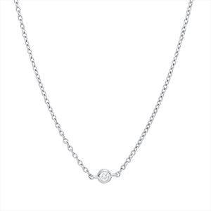 Collier 18 kt GG, mit ZÖ 42 cm, 43,5cm