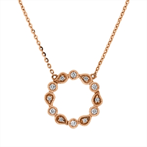 Collier 18 kt RG