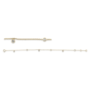 Armband Zarge 18 kt GG, mit ZÖ 15,5 cm + 16,5 cm
