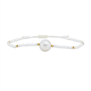 Armband  14kt Gelbgold mit Farbstein
