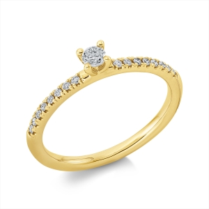 Ring 18 kt GG
