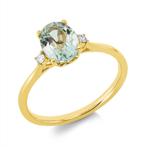 Ring 4er-Krappe 18 kt GG