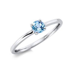 Ring 4er-Krappe 18 kt WG