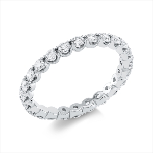 Infinity Memoire Ring  18kt Weißgold mit 0,93ct Diamanten