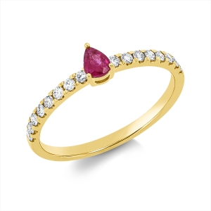 Ring 18 kt GG